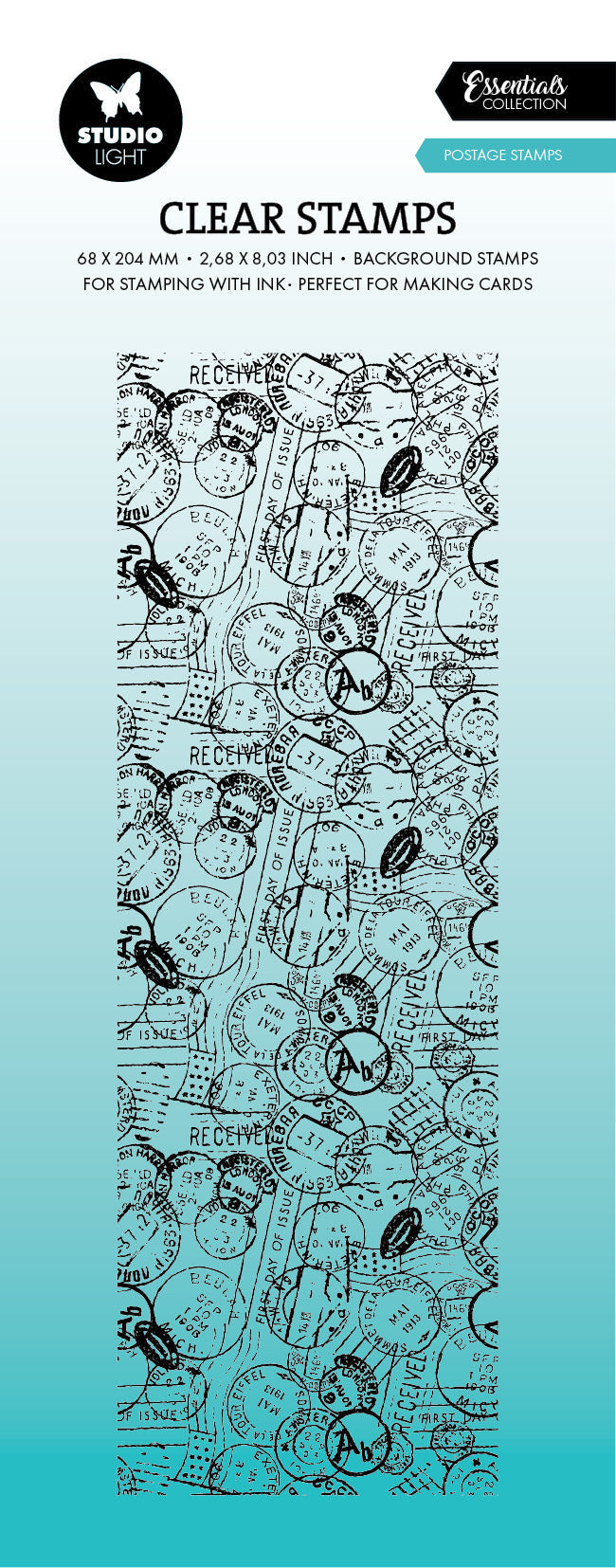 SL Clear Stamp Postage Stamps Essentials 1 PC-1