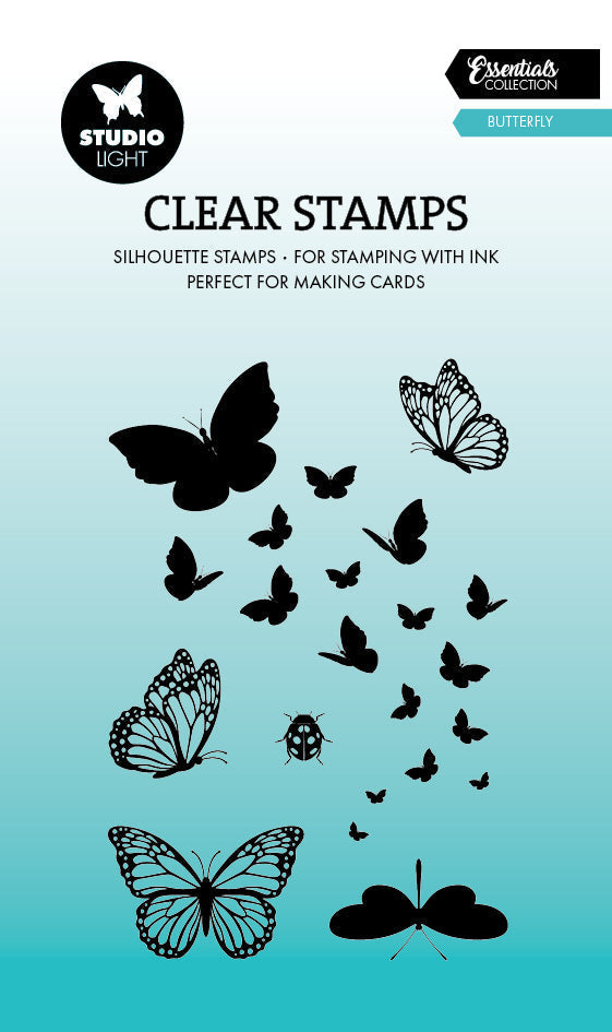 SL Clear Stamp Butterfly Essentials 6 PC-1