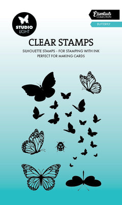 SL Clear Stamp Butterfly Essentials 6 PC-1