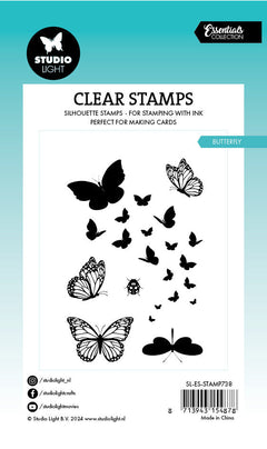 SL Clear Stamp Butterfly Essentials 6 PC-2
