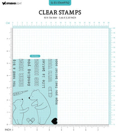 SL Clear Stamps Hug Slider Essentials 13 PC-3