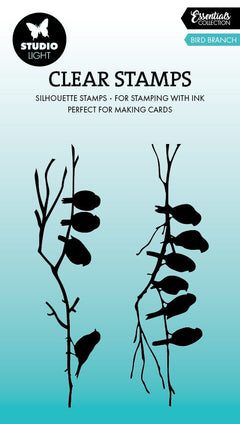SL Clear Stamp Bird Branch Essentials 2 PC-1