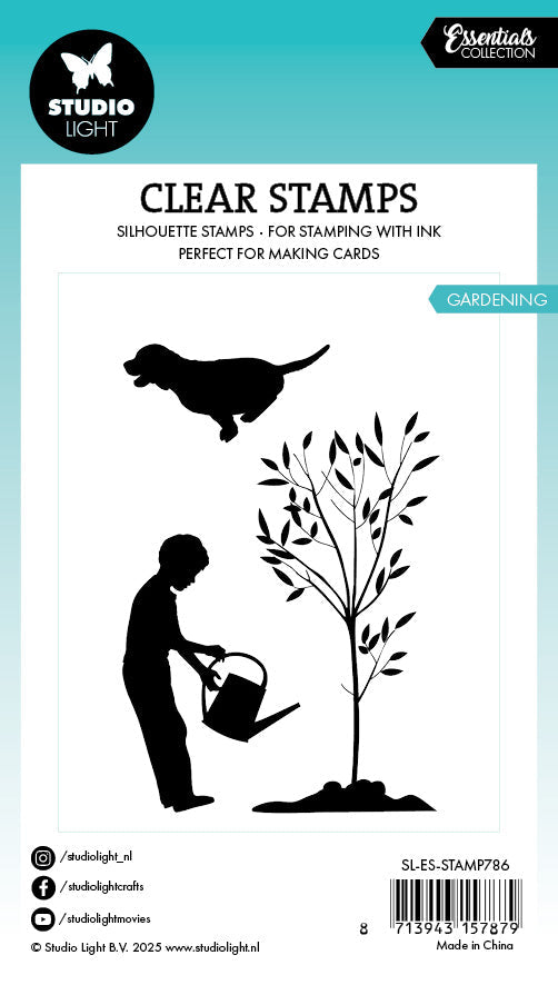 SL Clear Stamp Gardening Essentials 3 PC-2