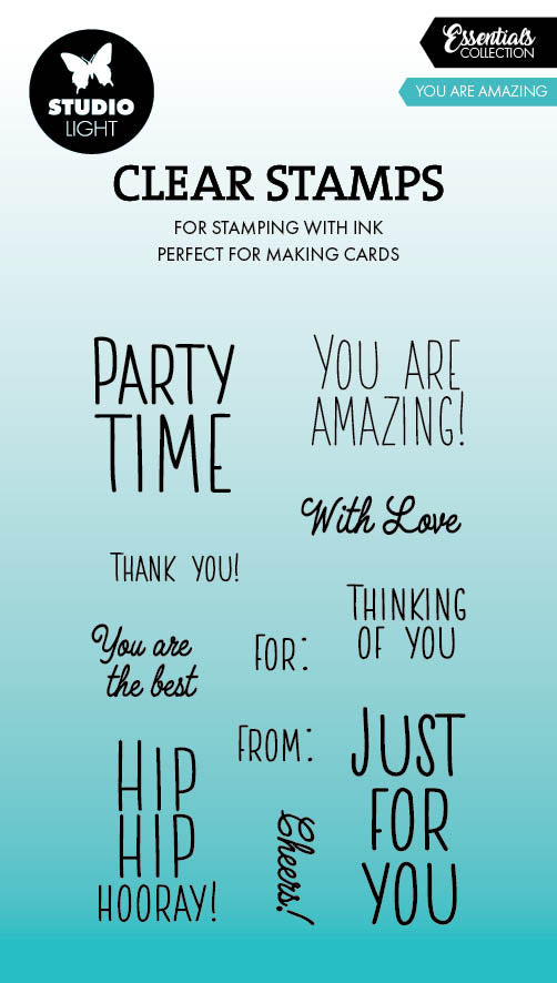 SL Clear Stamp You Are Amazing Essentials 11 PC-1