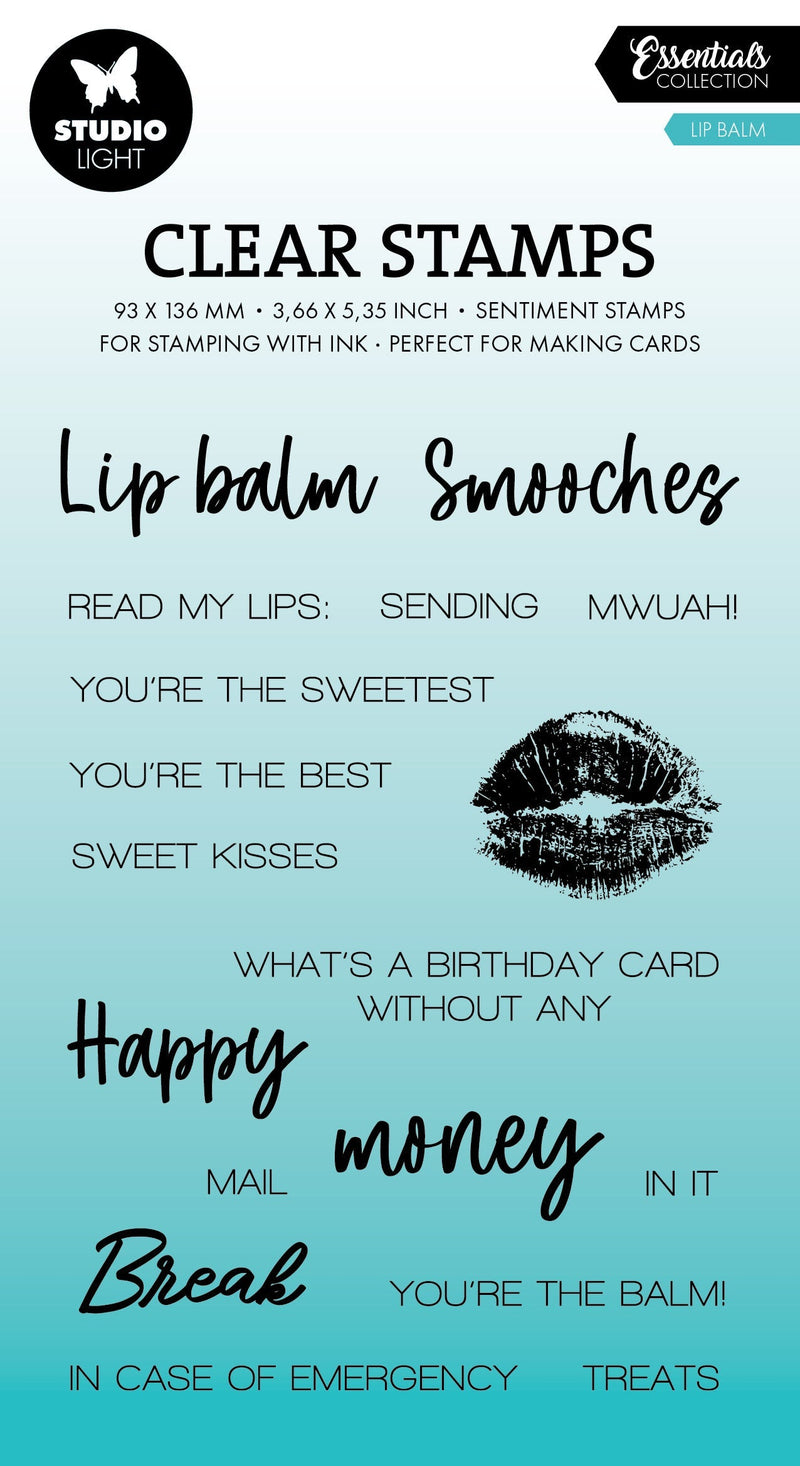 SL Clear Stamp Lip Balm Essentials 18 Pieces-1