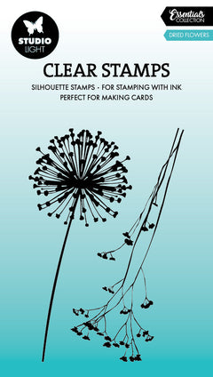 SL Clear Stamp Dried Flowers Essentials 2 Pieces-1