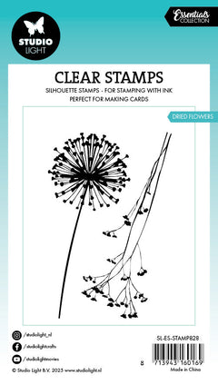 SL Clear Stamp Dried Flowers Essentials 2 Pieces-2