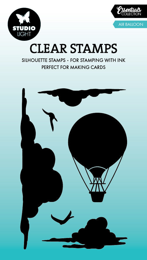 SL Clear Stamp Air Balloon Essentials 6 Pieces-1