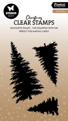 SL Clear Stamp Pine Trees Essentials 1 Piece-1