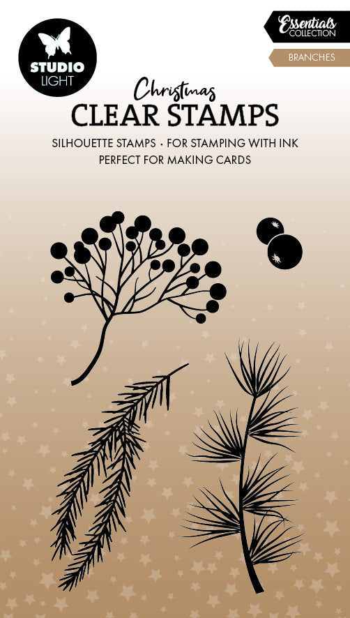 SL Clear Stamp Branches Essentials 1 Piece-1