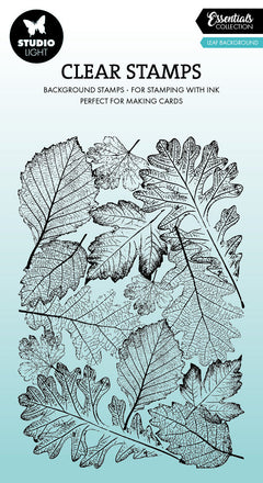 SL Tampon transparent Fond de feuille essentiels 1 pièce-1