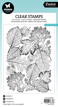 SL Tampon transparent Fond de feuille essentiels 1 pièce-2