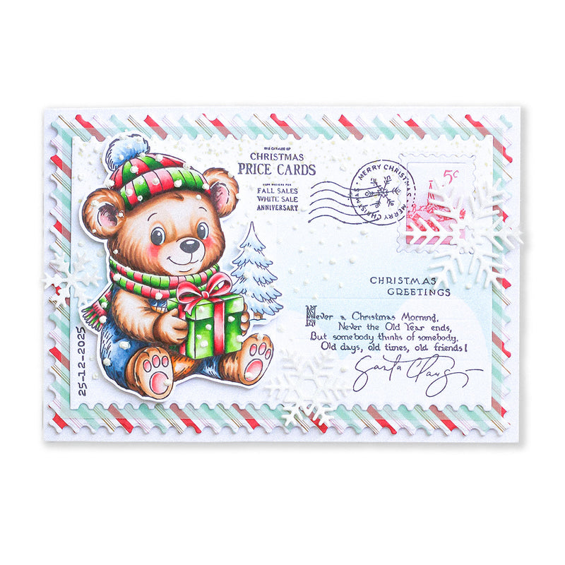 SL Clear Stamp Winter Bear Essentials 74x105x1mm 1 Pieces-5