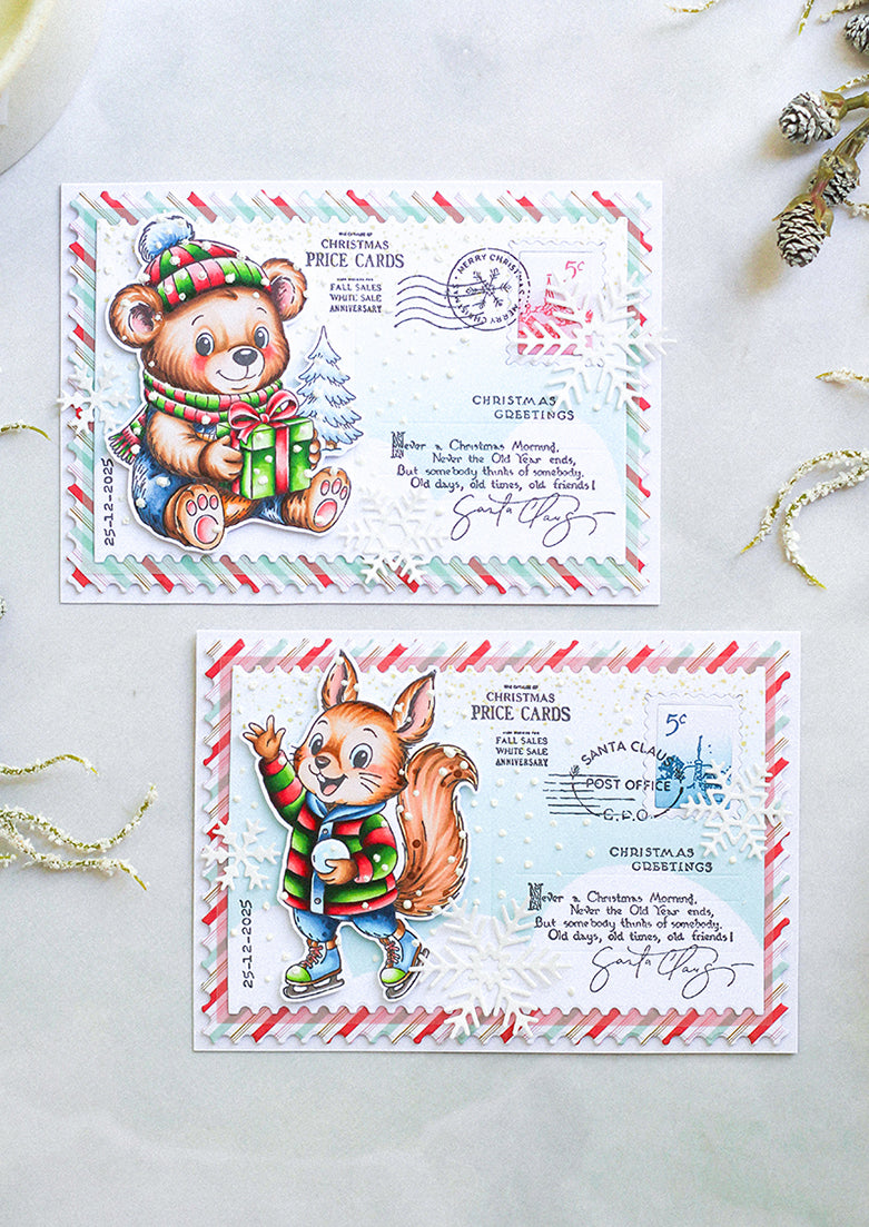 SL Clear Stamp Winter Bear Essentials 74x105x1mm 1 Pieces-3