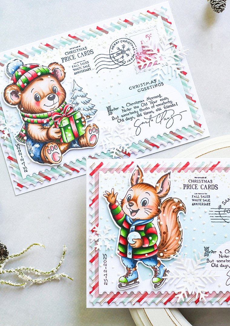 SL Clear Stamp Winter Bear Essentials 74x105x1mm 1 Pieces-4