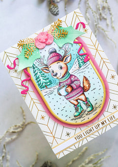 SL Clear Stamp Cozy Deer Essentials 74x105x1mm 1 Pieces-3
