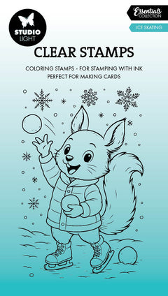 SL Clear Stamp Ice Skating Essentials 74x105x1mm 1 Pieces-2
