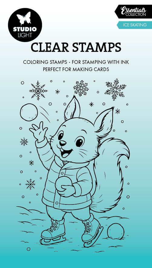 SL Clear Stamp Ice Skating Essentials 74x105x1mm 1 Pieces-2