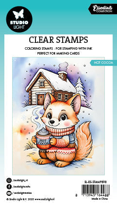 SL Clear Stamp Hot Cocoa Essentials 74x105x1mm 1 Pieces-1