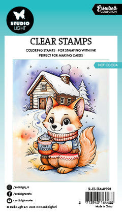 SL Clear Stamp Hot Cocoa Essentials 74x105x1mm 1 Pieces-1