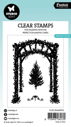 SL Clear Stamp Pergola Lights Essentials 68x88x3mm 3 Pieces-2