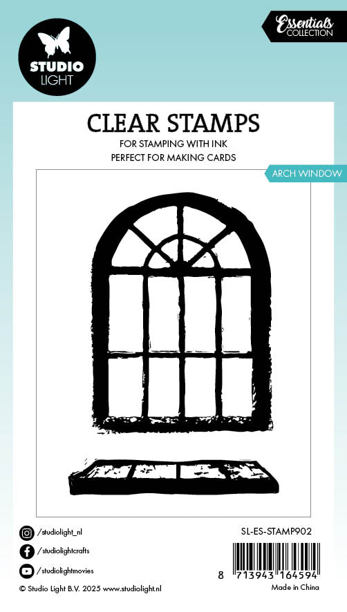 SL Clear Stamp Arch Window Essentials 60x86x3mm 2 Pieces-2