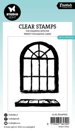 SL Clear Stamp Arch Window Essentials 60x86x3mm 2 Pieces-2