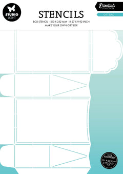 SL Stencils Giftbag Essentials 210x252x1mm 1 PC nr.252-1