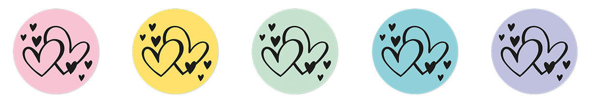 SL Stickers Hearts Essentials ø30mm 100 PC-4