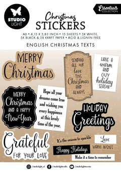 SL Sticker Pad X-Mas Sentiments Essentials 15 Sheets-1