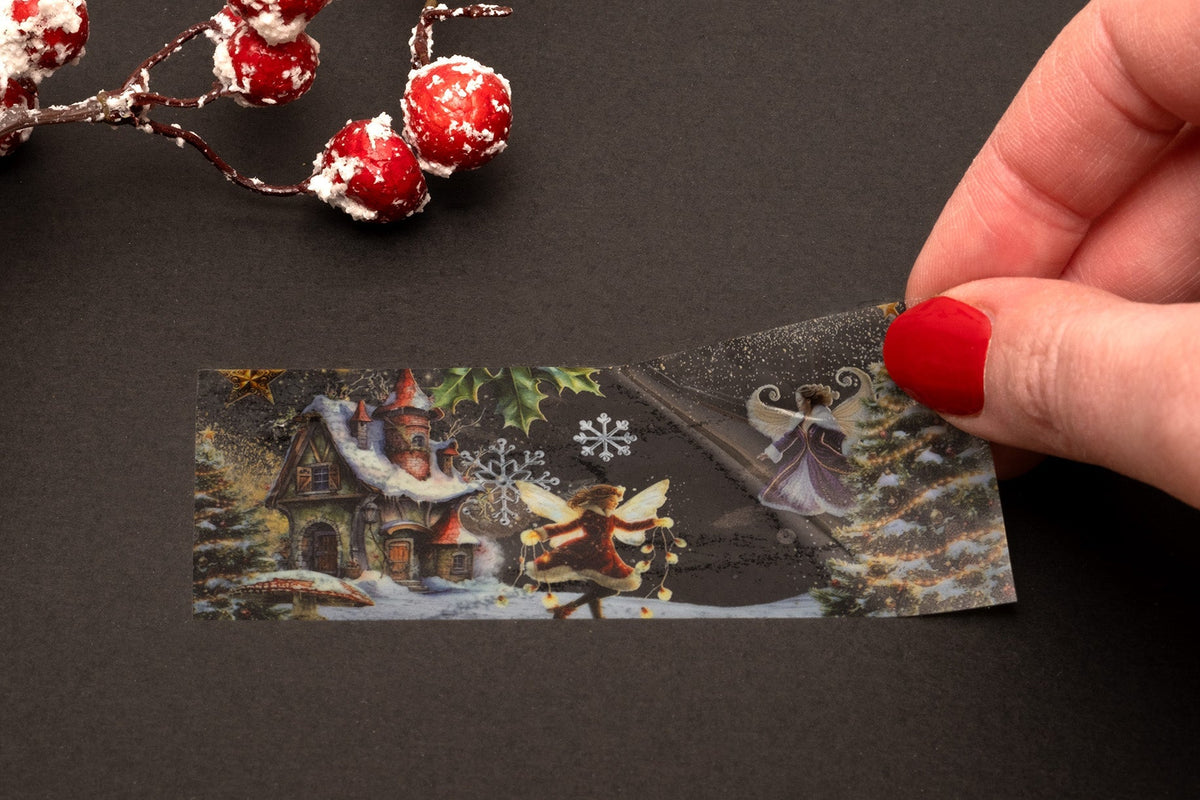 SL Clear Stickers Fairy Winter On A Roll Essentials 5 Meter-4