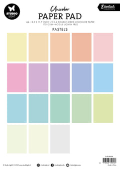 SL Unicolor Paper Pad Pastels Tones Essentials 36 SH-2