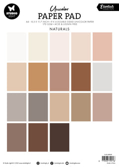 SL Unicolor Paper Pad Naturals Tones Essentials 36 SH-2