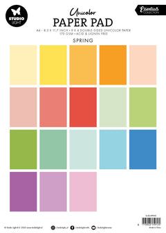 SL Unicolor Paper Pad Spring Tones Essentials 36 SH-2