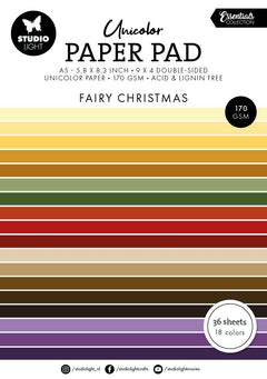 SL Unicolor Paper Pad Fairy Christmas Essentials 36 Sheets-1