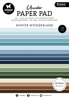 SL Unicolor Paper Pad  Winter Wonderland Essentials 36 Sheets-1