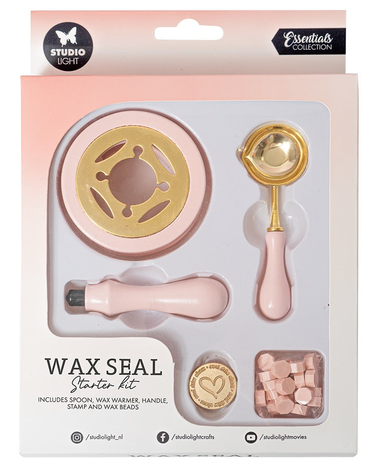 Kit esencial de herramientas para sellos de cera SL, 135x190x45mm, 1 ud. n.º 01-1
