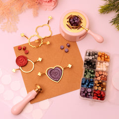 Wax Beads Metallic Colors Essentials Tools 10 Colours-4