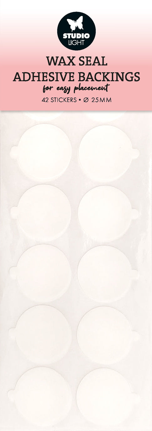 Wax Stickers Double-Sided Backings Essentials Tools 42 PC-1