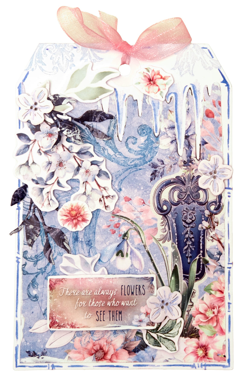 SL Cutting Die Blossoms Frozen Flowers 5 PC-3