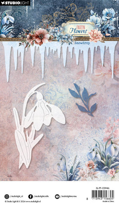 SL Cutting Die Snowdrop Frozen Flowers 3 PC-2