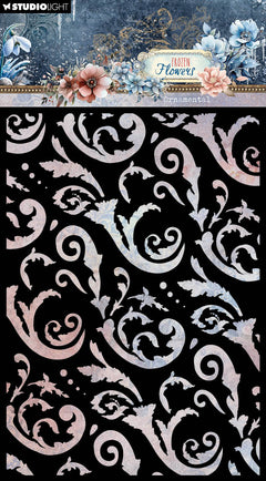 SL Mask Ornamental Frozen Flowers 1 PC-1