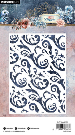 SL Mask Ornamental Frozen Flowers 1 PC-2