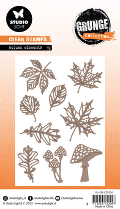 SL Cutting Dies Autumn Elements Grunge Collection 96x140x1mm 9 PC nr.534-3
