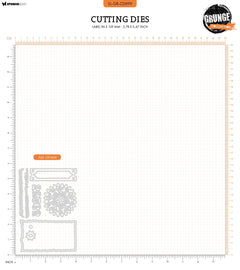 SL Cutting Die Extra Elements Grunge Collection 10 PC-3