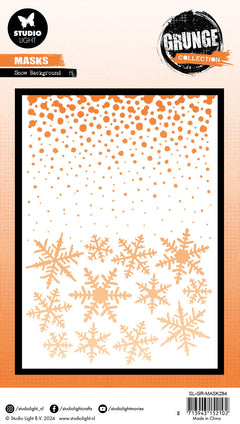 GR Mask Snow Background Grunge Collection 1 PC-2
