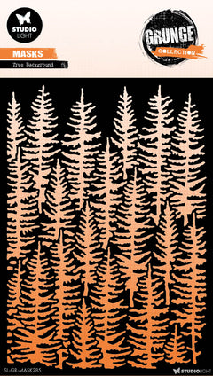 GR Mask Tree Background Grunge Collection 1 PC-1