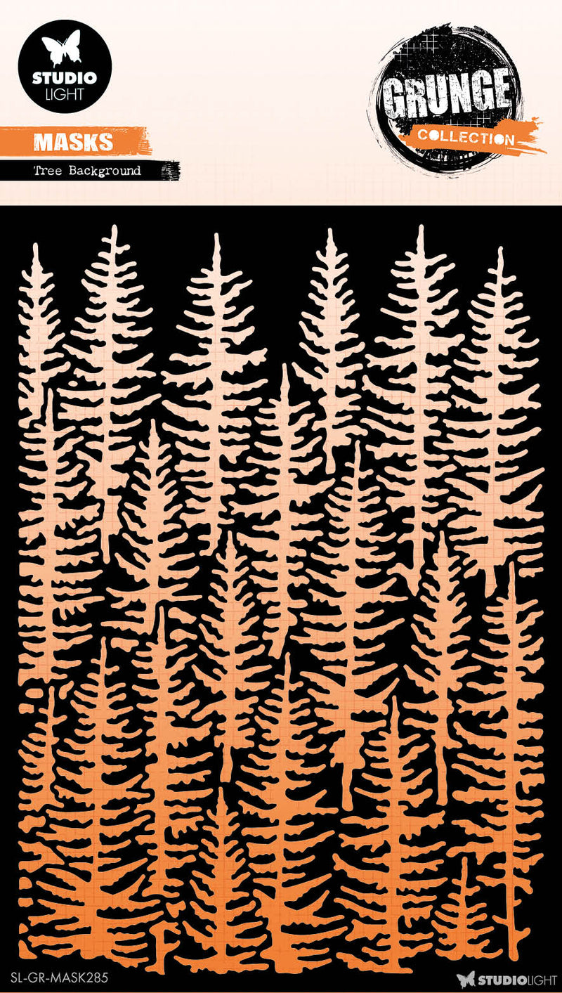 GR Mask Tree Background Grunge Collection 1 PC-1