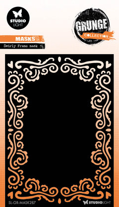 GR Mask Swirly Frame Grunge Collection 1 PC-1