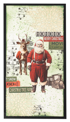 SL Clear Stamp Starry Background Grunge Collection 1 Pieces-3